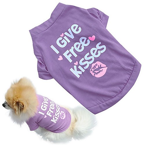

Cat Dog Dress Puppy Clothes Heart Jeans Cosplay Wedding Dog Clothes Puppy Clothes Dog Outfits Purple Blue Rose Costume for Girl and Boy Dog Cotton XS S M L XL