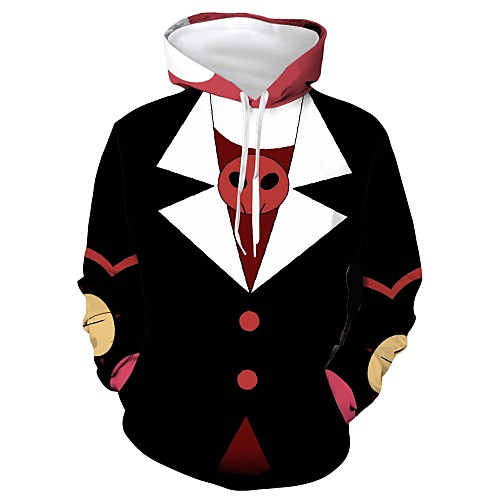 

Inspired by Hazbin Hotel Cosplay Costume Hoodie Terylene Print Printing Hoodie For Women's / Men's