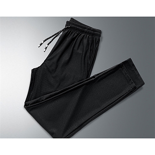 

Men's Boys' Hiking Pants Outdoor Breathable Soft High Elasticity Stretchy Elastane Bottoms Black M L XL XXL XXXL