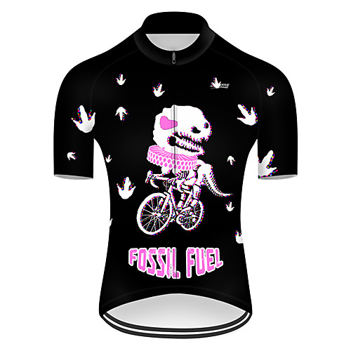 

21Grams Men's Short Sleeve Cycling Jersey Black / Red Bike Top Mountain Bike MTB Road Bike Cycling Breathable Sports Clothing Apparel / Micro-elastic