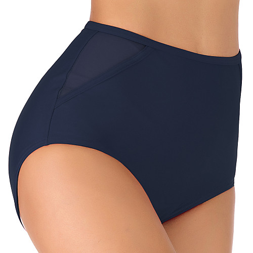

Women's High Waisted Bikini Bottom Nylon Elastane Bottoms Breathable Quick Dry Swimming Surfing Water Sports Solid Colored Summer / Stretchy