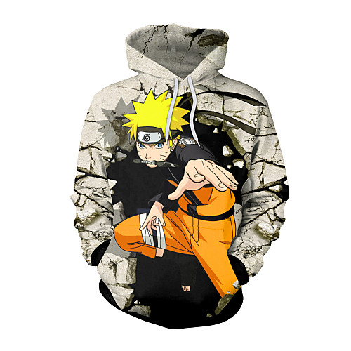 

Inspired by Naruto Cosplay Costume Hoodie Polyster Print Printing Hoodie For Women's / Men's