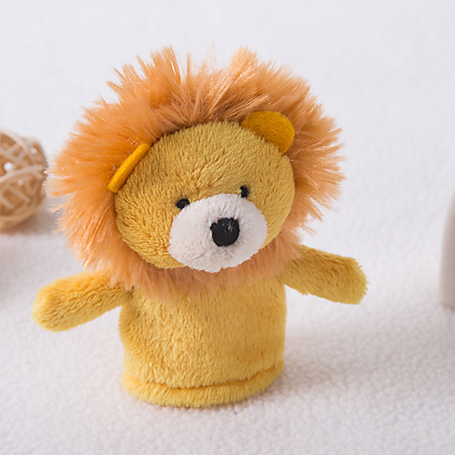 

Finger Puppets Puppets Hand Puppet Lion Cute Novelty Lovely Cartoon Birthday Textile Plush Girls' Kid's Perfect Gifts Present for Kids Babies Toddler