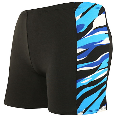 

Men's Blue Swim Trunk Bottoms Swimwear Swimsuit - 3D Print Quick Dry L XL XXL Blue