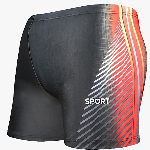 

Men's Red Beach board shorts Swimwear Swimsuit - 3D Print Quick Dry L XL XXL Red