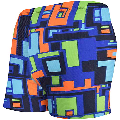 

Men's Blue Beach board shorts Swimwear Swimsuit - 3D Print Quick Dry L XL XXL Blue