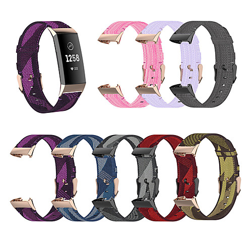 

Nylon Watch Band Strap for Fitbit Charge 3 22cm / 8.66 Inches 1.8cm / 0.7 Inches