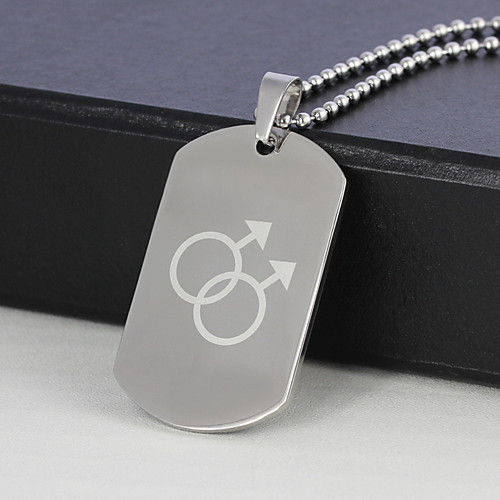 

Women's Necklace Simple Fashion Modern Hip Hop Titanium Steel Silver 73 cm Necklace Jewelry 1pc For Anniversary Street Festival