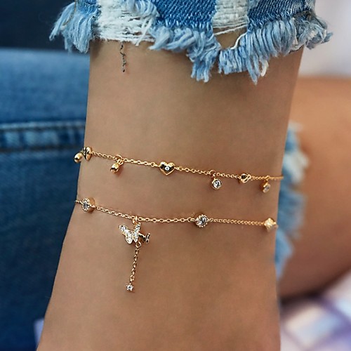 

Women's Ankle Bracelet Anklet Jewelry Gold For Holiday
