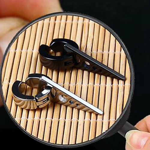 

Men's Single Earring Punk Earrings Jewelry Black / Silver For
