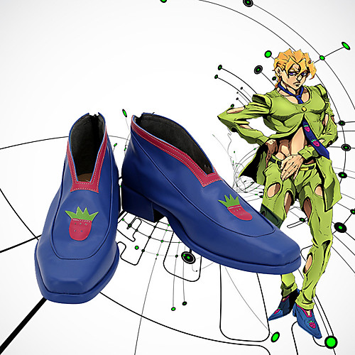 

Cosplay Shoes JoJo's Bizarre Adventure Pannacotta Fugo Anime Cosplay Shoes PU Leather Men's / Women's 855