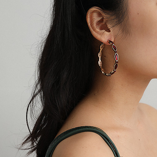 

Women's Earrings Classic Elegant Korean Earrings Jewelry Gold For Party Evening Prom