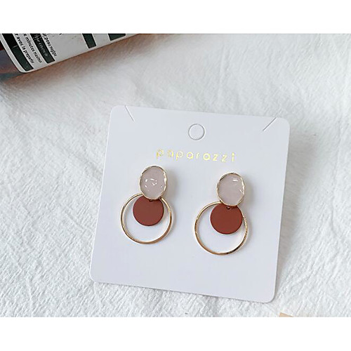 

Women's Earrings Classic Love Vintage Classic Earrings Jewelry Coffee For Gift Daily 1 Pair