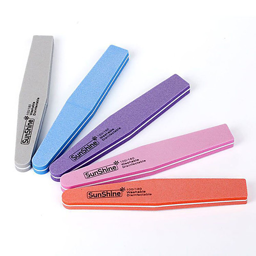 

1 Pc Random Color Rhombus Sponge Nail File Nail Buffer Washable Grinding Polishing Sanding Buffing Pedicure Nail Art Tools