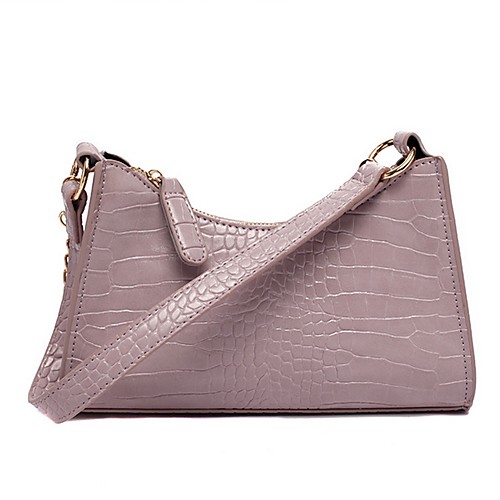 

Women's PU Top Handle Bag Solid Color Black / Purple / Green
