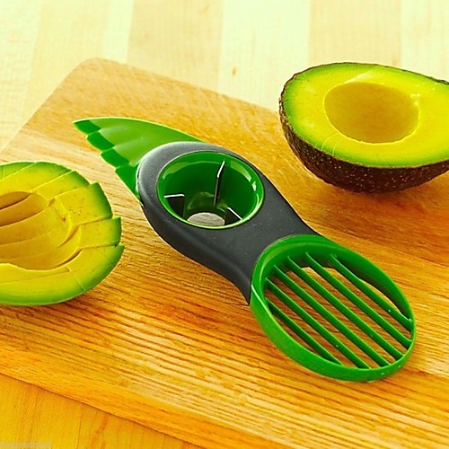 

Magic Kitchen 3 in 1 Fruit Vegetable Tools Avocado Slicer Pitter Splitter Slices Kitchen Accessories Cooking Tool