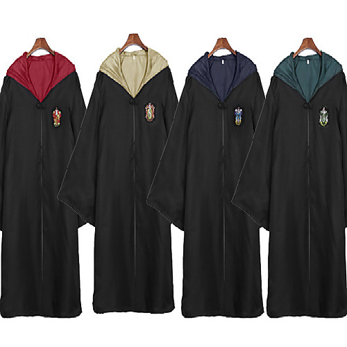 

Assassin Magic Harry Gryffin d'or Slytherin Cloak Men's Women's Movie Cosplay Movie / TV Theme Costumes Yellow Red Blue Cloak Christmas Halloween Carnival Terylene Alloy Metal Cotton Polyester