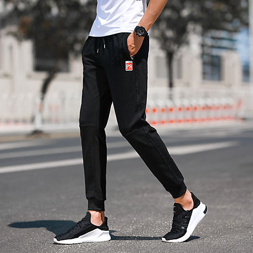 

Men's Women's Hiking Pants Outdoor Breathable Soft Stretchy Sweat-wicking Elastane Cotton Bottoms Dark Grey Black Light Grey M L XL XXL XXXL