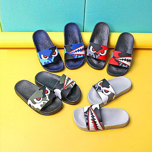 

Boys' / Girls' Comfort PVC Slippers & Flip-Flops Toddler(9m-4ys) / Little Kids(4-7ys) Red / Green / Blue Spring / Summer / 3D