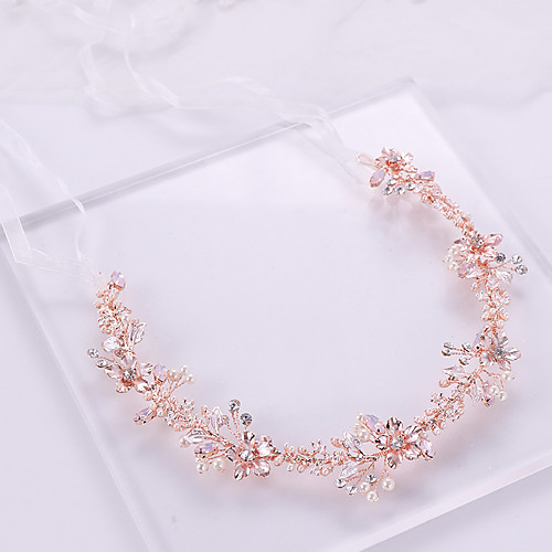 

Stylish Alloy Headdress with Imitation Pearl 1 Piece Wedding / Special Occasion Headpiece