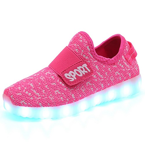 

Girls' LED Shoes PVC Trainers / Athletic Shoes Little Kids(4-7ys) Black / Yellow / Red Summer