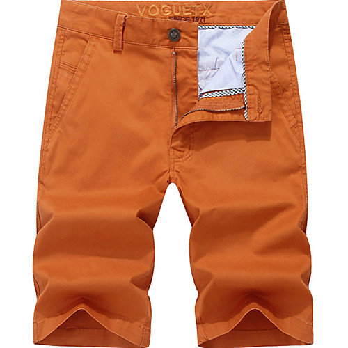 

Men's Basic Daily Loose Shorts Tactical Cargo Pants - Solid Colored Summer Army Green Orange Khaki US32 / UK32 / EU40 / US34 / UK34 / EU42 / US36 / UK36 / EU44