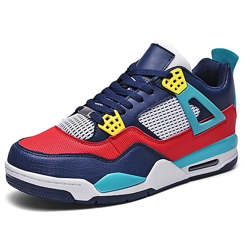 

Men's Summer / Fall Sporty / Casual / Vintage Athletic Outdoor Trainers / Athletic Shoes Running Shoes / Basketball Shoes Mesh / Microfiber Breathable Non-slipping Shock Absorbing Black / White
