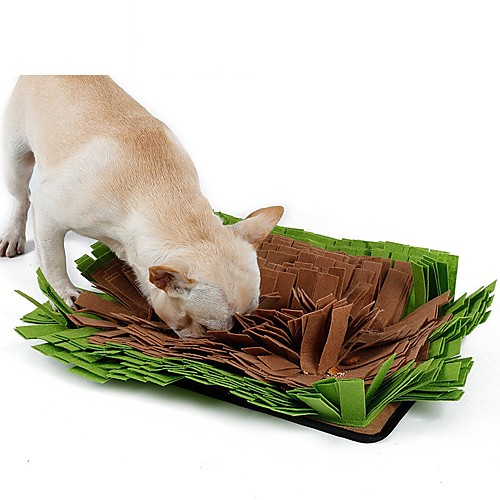 

Feeding Mat Snuffle Mat Dog Pet Toy 1pc Rectangular Foldable Washable Pet Exercise Encourage Natural Foraging Skills Oxford Cloth Gift