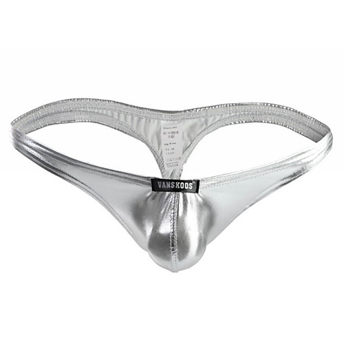 

Men's Basic Briefs Underwear / G-string Underwear - Normal Low Waist Black Gold Green M L XL