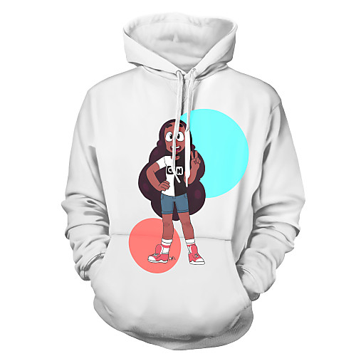 

Inspired by steven universe Cosplay Costume Hoodie Polyster Print Printing Hoodie For Men's / Women's