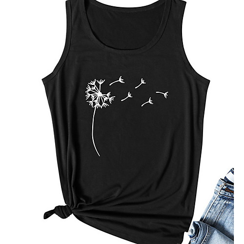 

Women's Geometric Tank Top Sports Black / Light gray