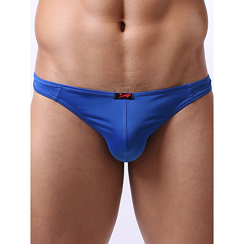 

Men's Basic G-string Underwear - Normal Low Waist Blue Red Khaki M L XL