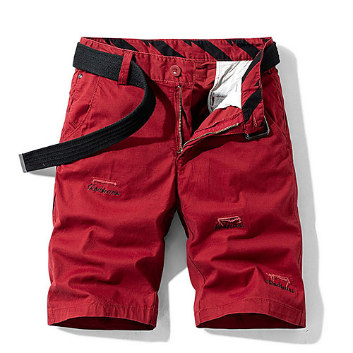 

Men's Basic Daily Loose Chinos Shorts Pants - Solid Colored Summer Black Red Yellow US32 / UK32 / EU40 / US36 / UK36 / EU44 / US38 / UK38 / EU46
