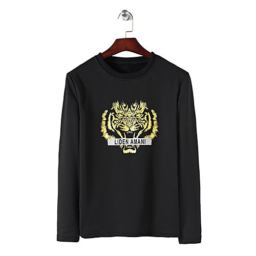 

Men's Hiking Tee shirt Long Sleeve Outdoor Waterproof Breathable Quick Dry Tee / T-shirt Winter POLY Polyester Beach Camping / Hiking / Caving Traveling BlackGolden BlackSliver Black / Yellow