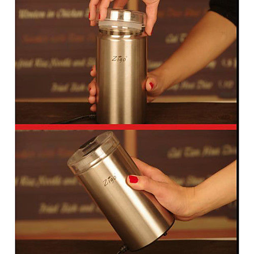 

Electric Coffee Grinder Household Grinder Stainless Steel EU Plug