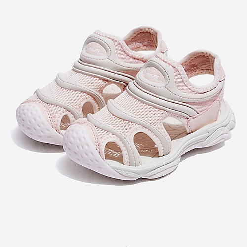 

Girls' Comfort Mesh Sandals Little Kids(4-7ys) Pink Summer