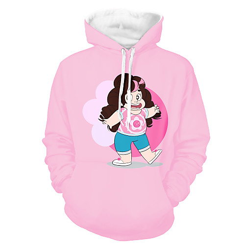 

Inspired by steven universe Cosplay Costume Hoodie Polyster Print Printing Hoodie For Men's / Women's