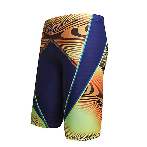 

Men's Navy Blue Beach board shorts Swimwear Swimsuit - 3D Print Quick Dry L XL XXL Navy Blue