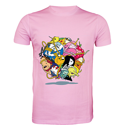 

Inspired by Adventure Time Cosplay Costume T-shirt Polyster Print Printing T-shirt For Men's
