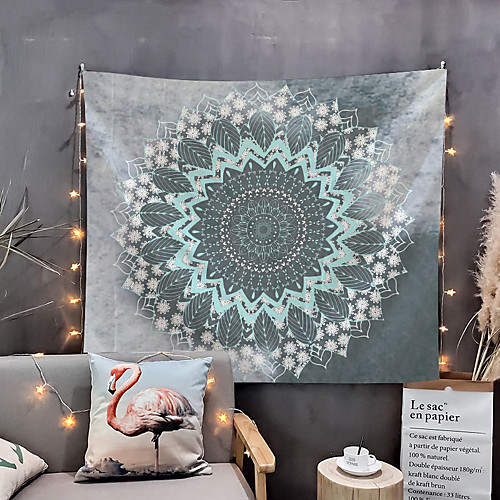 

Mandala Bohemian Wall Tapestry Art Decor Blanket Curtain Hanging Home Bedroom Living Room Dorm Decoration Boho Hippie Psychedelic Floral Flower Lotus Indian