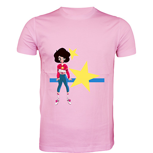 

Inspired by steven universe Cosplay Costume T-shirt Polyster Print Printing T-shirt For Men's