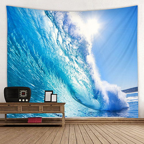 

Scorching Sun Printed Tapestry Decor Wall Art Tablecloths Bedspread Picnic Blanket Beach Throw Tapestries Colorful Bedroom Hall Dorm Living Room Hanging