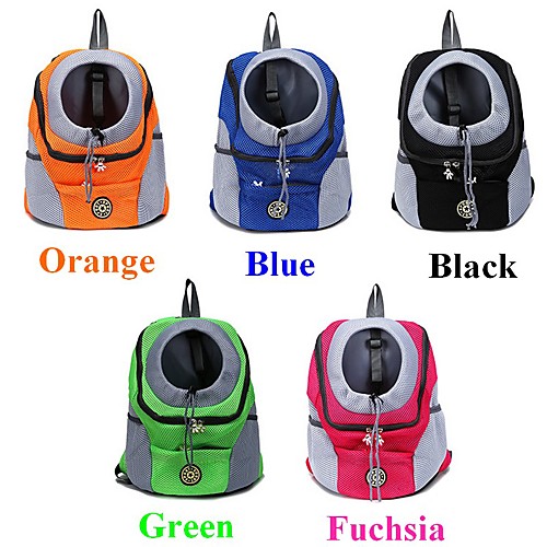 

Dog Cat Pets Carrier Bag & Travel Backpack Dog Backpack Travel Casual Casual / Daily Fashion Nylon Baby Pet puppy Small Dog Outdoor Hiking Black Fuchsia Orange
