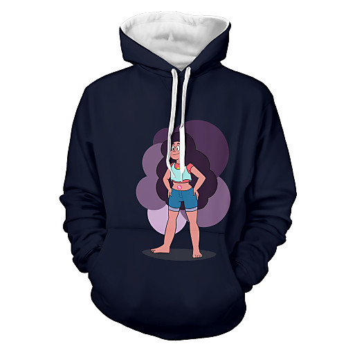 

Inspired by steven universe Cosplay Costume Hoodie Polyster Print Printing Hoodie For Men's / Women's