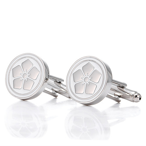 

Cufflinks Fashion Brooch Jewelry Silver For Gift Daily