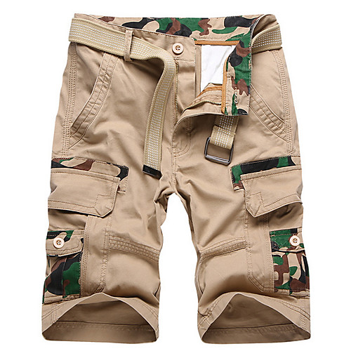 

Men's Basic Daily Loose Shorts Tactical Cargo Pants - Camouflage Summer Black Army Green Khaki US32 / UK32 / EU40 / US34 / UK34 / EU42 / US36 / UK36 / EU44