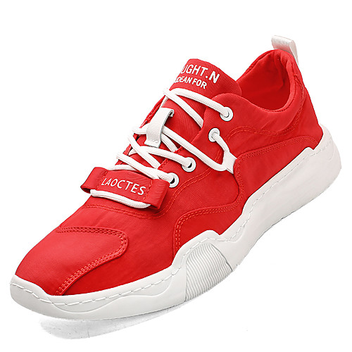 

Men's Summer / Fall Casual / Chinoiserie Daily Outdoor Sneakers PU Breathable Non-slipping Red