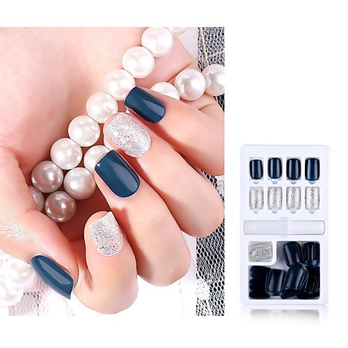

30pcs Plastics Ergonomic Design Durable Romantic Fashion Office / Career Daily Artificial Nail Tips for Finger Nail / Romantic Series