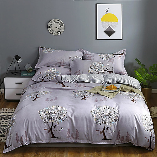 

Duvet Cover Set, Ultra Soft and Easy Care, 4-Piece Duvet Cover Set For Kid's Room