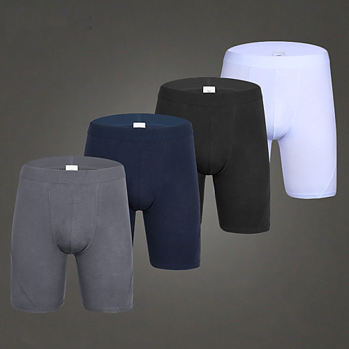 

Men's Sports Underwear Running Shorts Compression Shorts 1pc Cotton Sports Shorts Underwear Shorts Bottoms Running Walking Jogging Training Breathable Quick Dry Soft Fashion White Black Dark Navy Gray